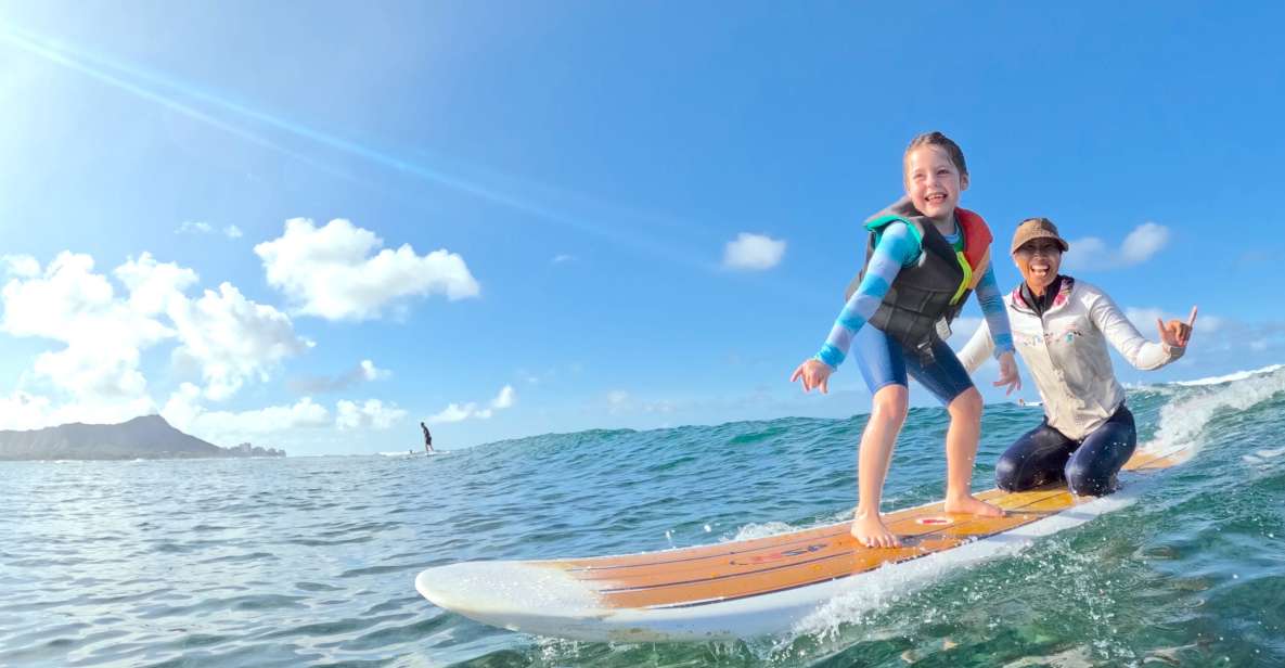 Oahu: Kids Surfing Lesson in Waikiki Beach (up to 12) - Where Waikiki Helps Kids Learn Faster