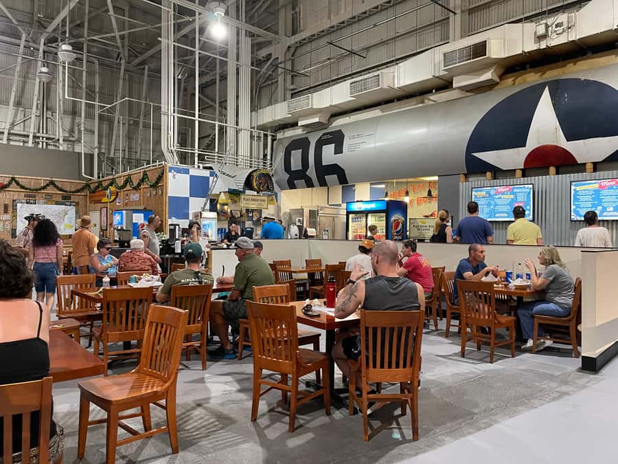 Oahu: Pearl Harbor Aviation Museum Entry Ticket - Hangar 79 and the Shealy Restoration Shop: the timeline keeps going