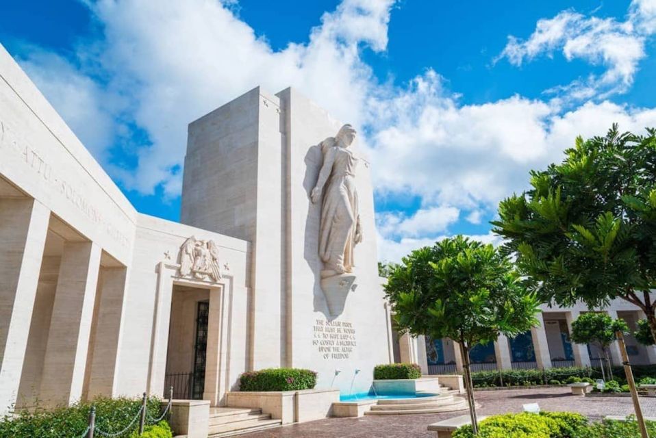 Oahu: Pearl Harbor Battleship Tour - Visitor Center walkthrough: exhibits plus the documentary before the memorial