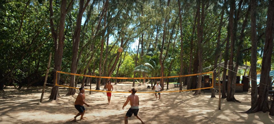 Oahu: Secret Island Beach Adventure and Water Activities - Secret Island beach time: hammocks, sand, and easy swimming