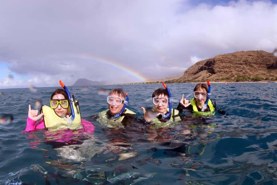 Oahu: Snorkeling & Dolphin Watch Cruise with Hawaiian Buffet - Getting There: Waikiki Pickup to Kapolei and Back