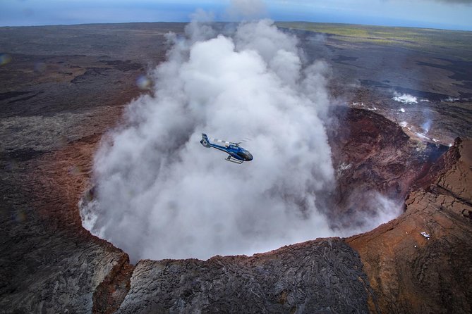 Oahu to Big Island : Big Island Volcano Helicopter Tour & Hilo 1 Day Tour - The helicopter ride: 45 minutes over an active volcano