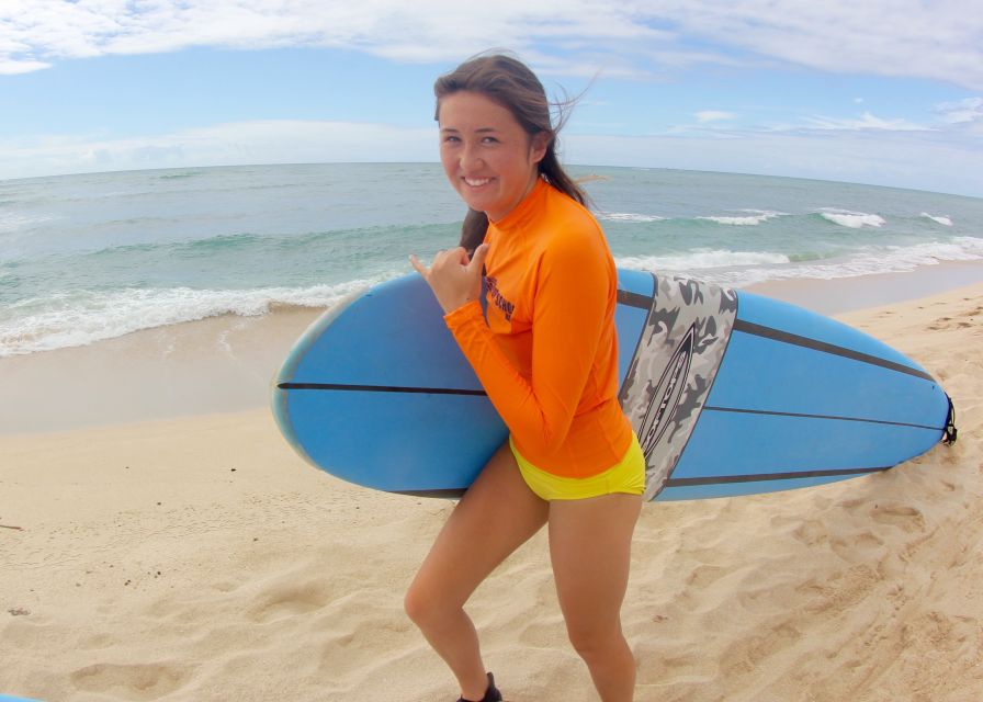 Oahu: Waikiki 2-Hour Semi-Private Surfing Lesson - Two hours that start on land: waves, currents, tides, and etiquette