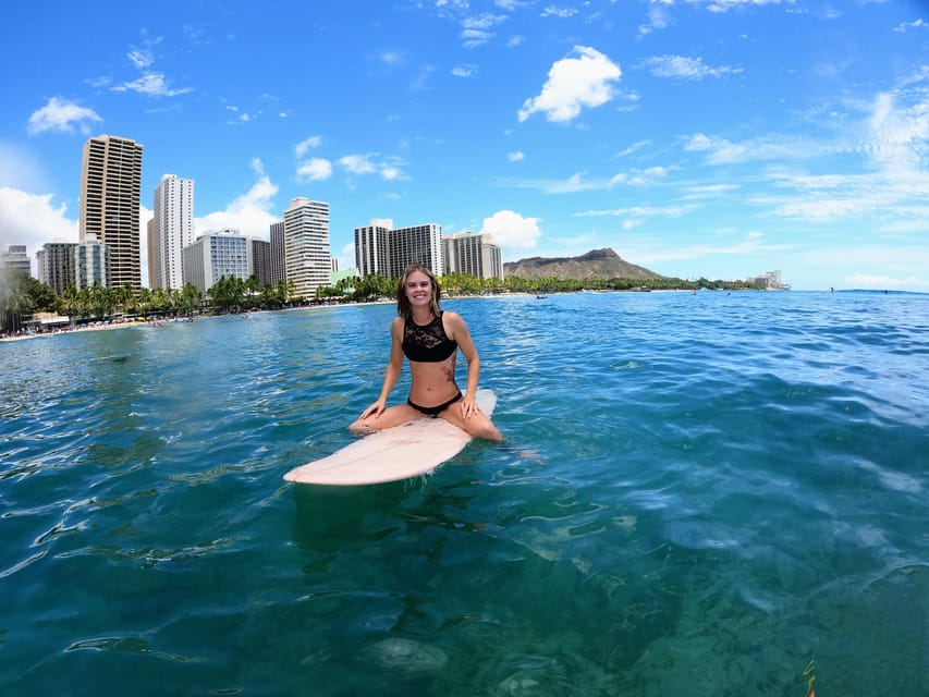 Oahu: Waikiki Beginner Private Surf Lesson- Female Guide - Getting Oriented at Waikiki Beach (Duke’s Statue Is the Anchor)