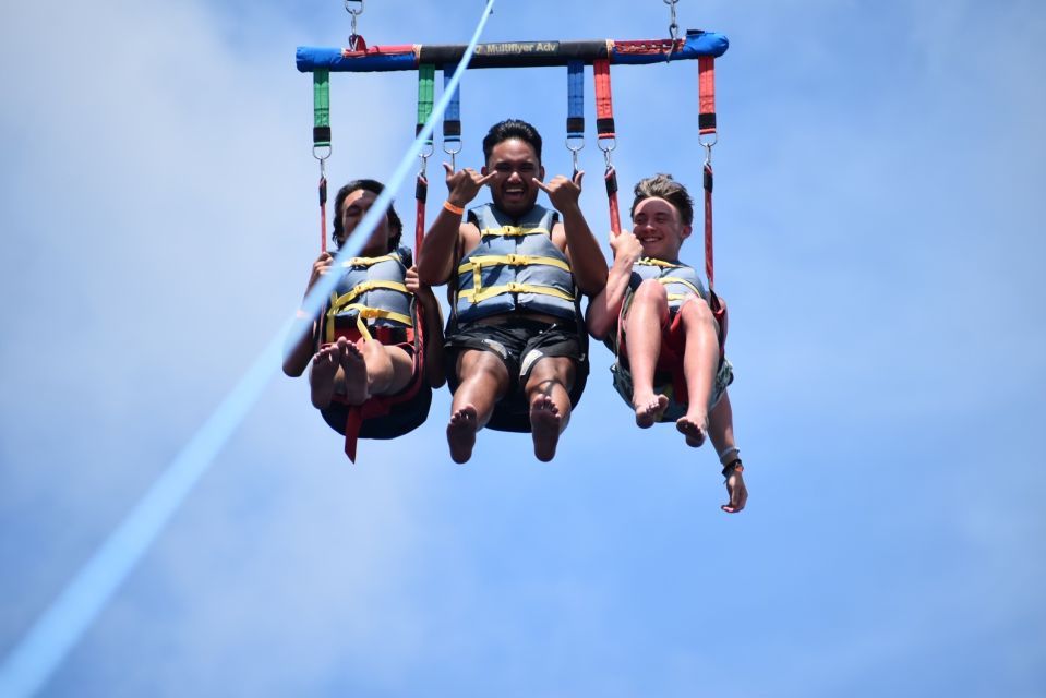Oahu: Waikiki Parasailing - Observer Option: A Good Compromise for Groups