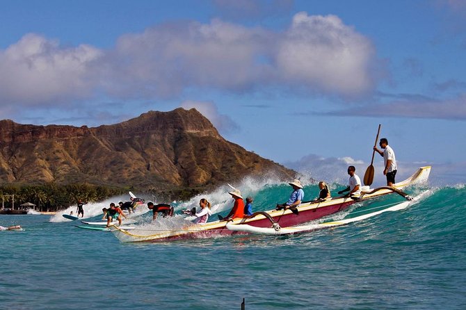 Outrigger Canoe Surfing - Getting Started at Waikiki Beach Services (Royal Hawaiian Area)