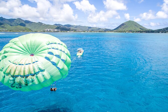 Parasailing on Maunalua Bay- Oahu's off Waikiki Playground - Photos and GoPro Videos: How to Decide What’s Worth Paying