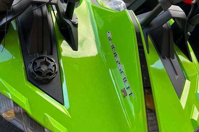 Polaris Sling Shot Rental - SL w/ Tech Package - Metalic Red - Styling and Limited-Edition Looks: Metallic Red First, Details Second