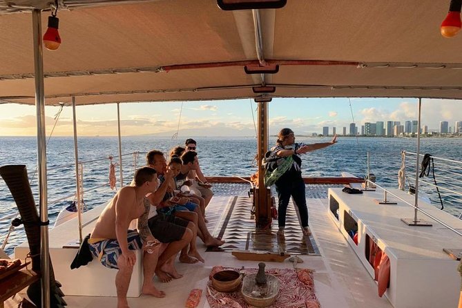 Polynesian Canoe Sunset Sail - Two Hours With Plenty of Culture, Music, and Ocean Time