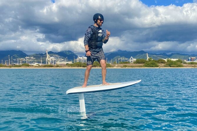 Premium eFoil Lesson near Waikiki - If you surf already, you have an advantage