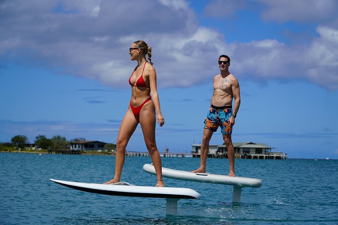 Premium eFoil Lesson near Waikiki - Gear, helmets, and why communication is part of “learning fast”