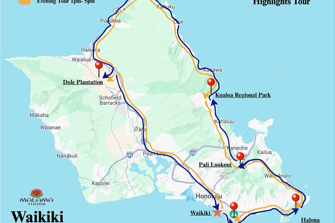 Private Half-Day Circle Island Highlights Tour in Oahu - Halona Blowhole: east coast views and a photo break