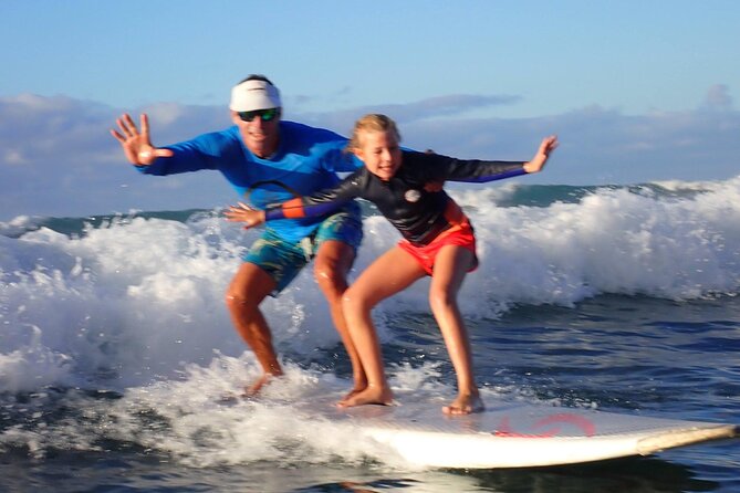Private Kids Surfing Lessons - The Coaching Team: Shane, Neil, and Chris in Action