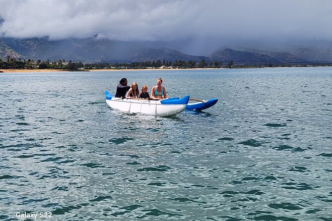 Private North Shore Hawaiian outrigger Canoe and turtle adventure - Haleiwa to the North Shore: the route you’ll paddle