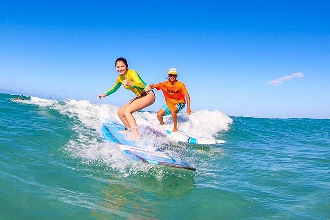 Private Surf Lesson at Waikiki Beach - Why private coaching helps you stand faster (and feel safer)