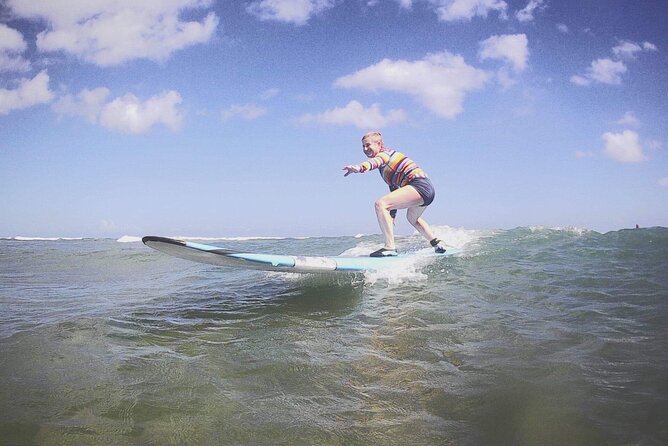Private Surfing Lessons on the North Shore of Oahu - Turning into longer rides: balance, timing, and control