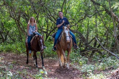 Private Sweetheart Horseback Ride - The two-hour ride: relaxed pace, scenic ocean outlooks