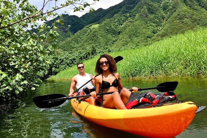 Rainforest River Kayak Self-Guided Kayak Tour - From Kailua to Kahana Bay: how the 4-hour day really flows