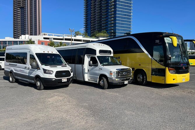 Roundtrip Shuttle from Waikiki-Pearl Harbor National Memorial - Timing Window: The 6:30am–4:30pm Schedule