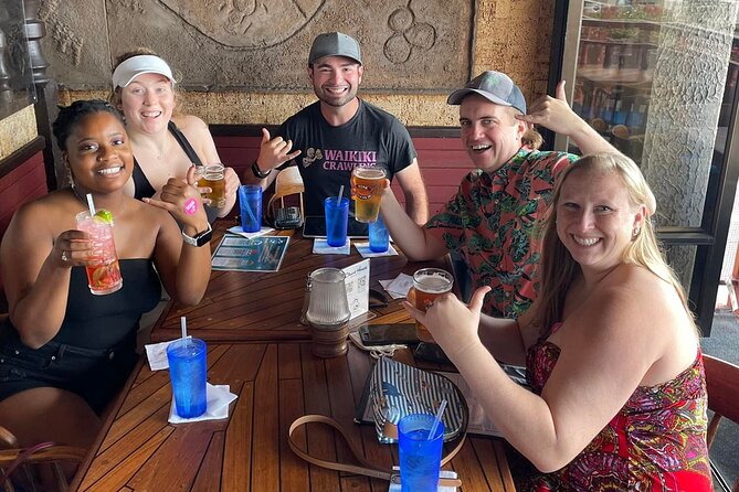 Sips & Secrets of Hawaii Pub Crawl - The Guides: Mark, Adam, Kelly, and Maggie’s Story Style