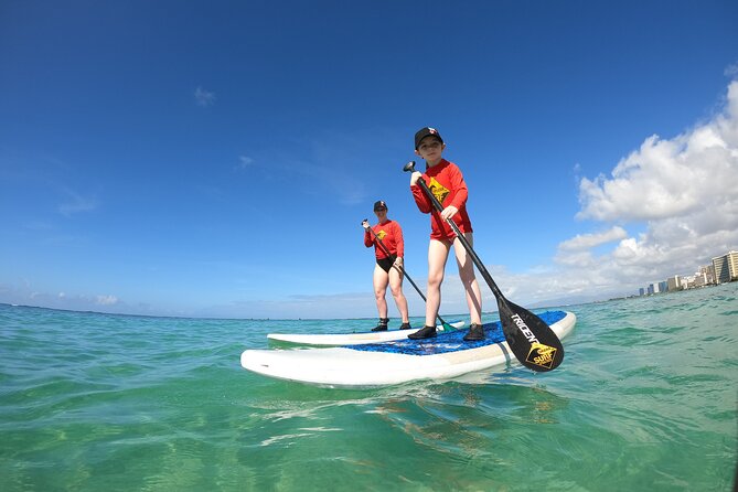 Stand Up Paddle Open Group Lesson with Waikiki Courtesy Shuttle - The Ohana Surf Center check-in: where you get geared up