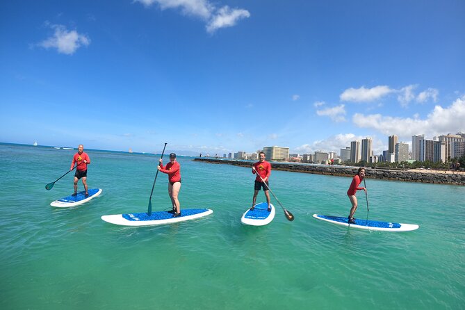 Stand Up Paddle Open Group Lesson with Waikiki Courtesy Shuttle - Transportation after the lesson: photos, merch, and back to Waikiki
