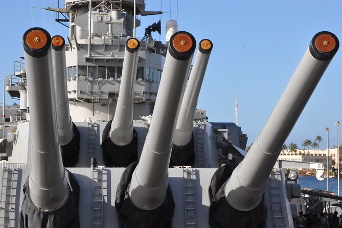 Stars and Stripes Tour: Pearl Harbor and Battleship Missouri - Battleship Missouri: a guided walk with MacArthur’s name attached