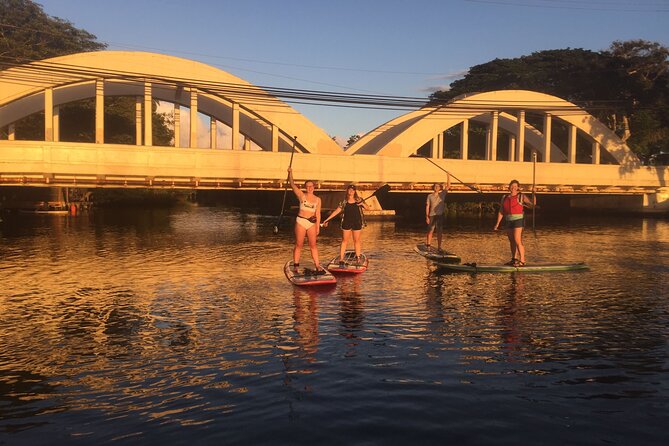 Sunset Stand Up Paddle with Photos and Turtles - Getting ready on land: the lesson that makes first-time SUP actually feel doable