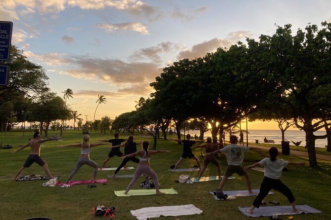 Sunset Yoga Flow at Magic Island - Props are provided, but here’s the smarter way to plan