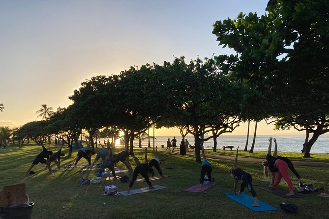 Sunset Yoga Flow at Magic Island - The included massage and aromatherapy: why it feels like more than yoga