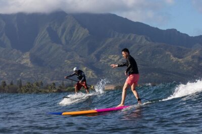 Surf Lessons on the North Shore Great for Families and all Ages - Your lesson flow in Haleiwa: etiquette, timing, and standing up