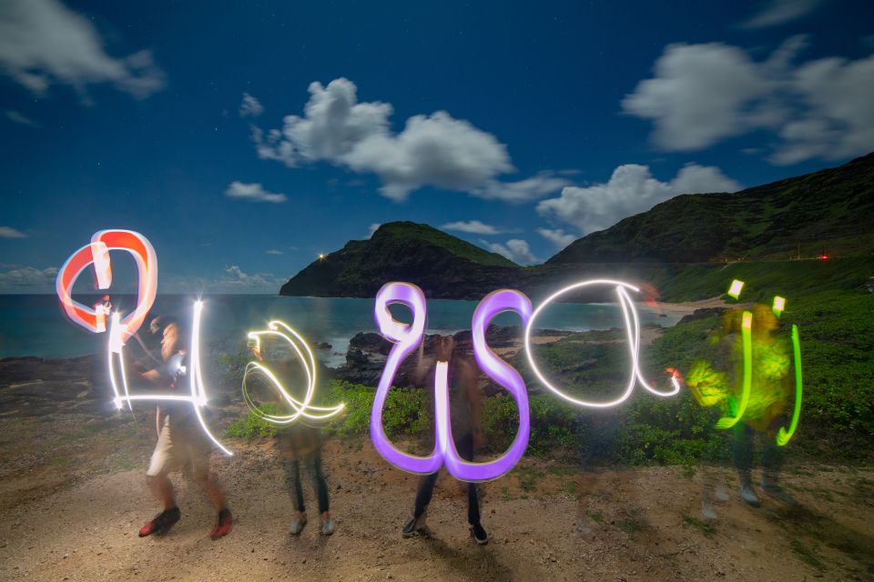 Unique Honolulu Sunset and Light Painting Tour - Should you book this Honolulu sunset and light painting tour?