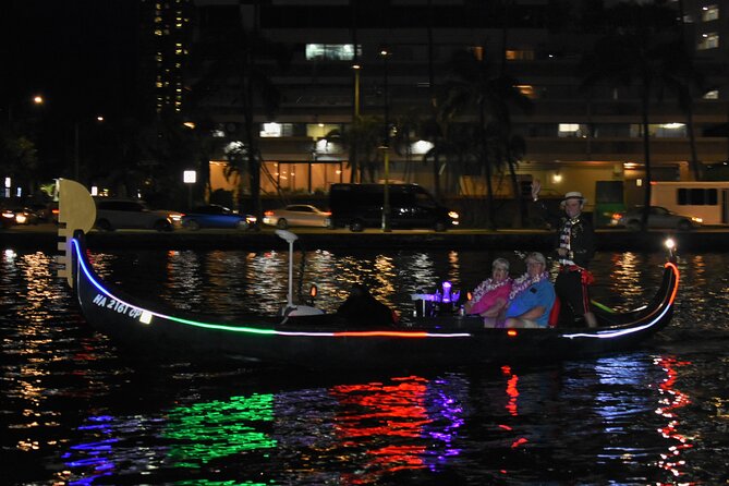 Valentine's Private Gondola Cruise in Waikiki with Drinks, Pastry - Entering the Ala Wai harbor: why this feels special