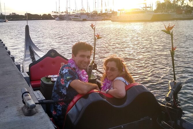 Valentine's Waikiki Gondola Cruise - Diamond Head views and the man-made island stretch