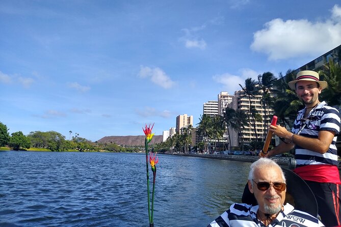 Valentine's Waikiki Gondola Cruise - The hop-on hop-off trolley perk after your cruise