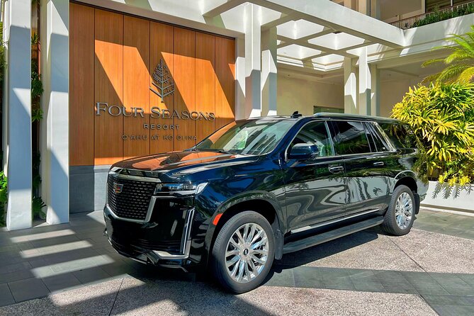 VIP Luxury Transfers: Honolulu Airport ↔ Waikiki ↔ Cruise Port - The $159 price: value for up to 5 people