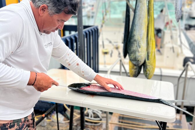 Waikiki Deep Sea Fishing Charter from Oahu - Onboard comfort: A/C, bathroom, and real downtime