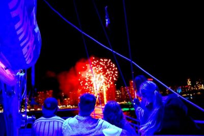 Waikiki Friday Firework Catamaran Tour - Waikiki at Night Past Diamond Head: what the cruise part feels like