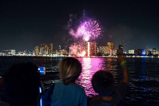 Waikiki Glass Bottom Boat Fireworks Tour - Glass-bottom reality check: windows for underwater views