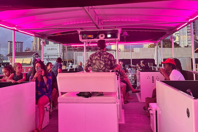 Waikiki Glass Bottom Boat Fireworks Tour - Group size, atmosphere, and who this works best for