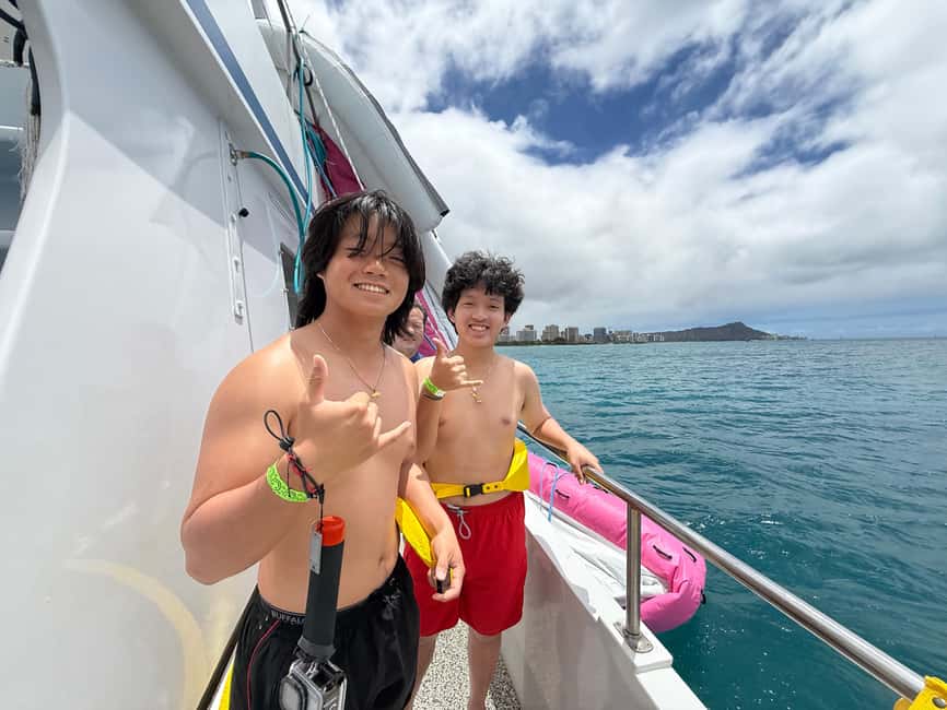 Waikiki: Snorkeling & Ocean Playground Experience - A 55-Foot Catamaran Built for Smooth, Shaded Time in Waikiki