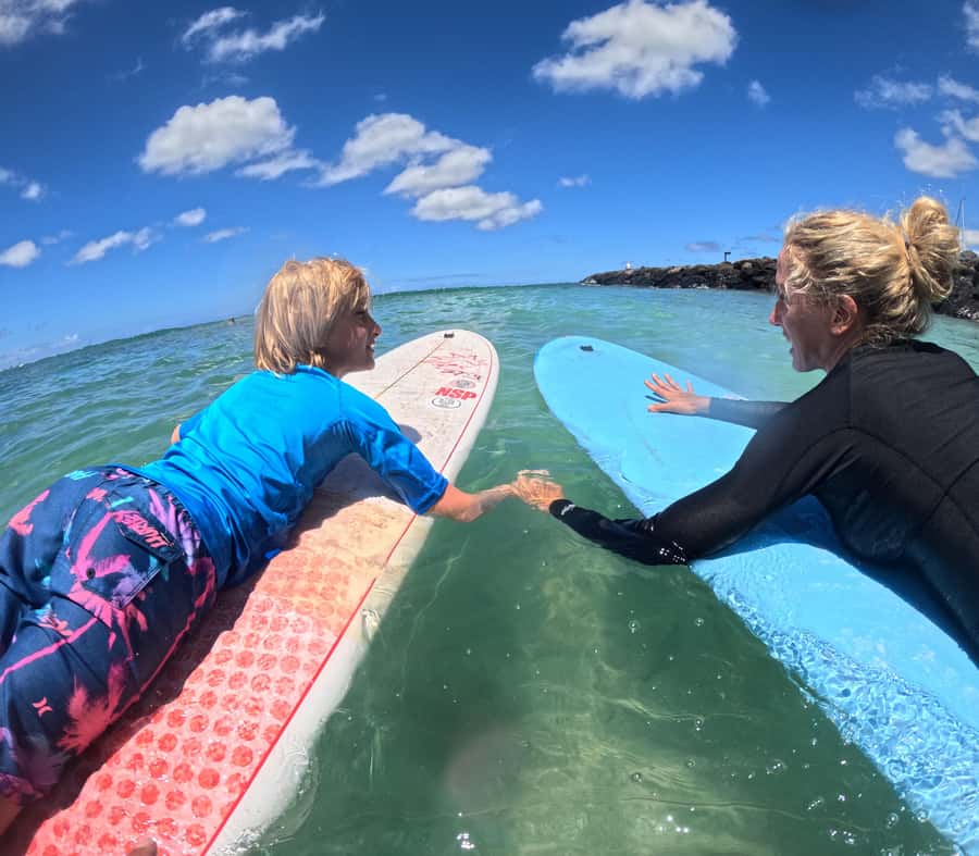 Waikiki: Surf Lessons Easy 60 min classes no crowds! - Meet your instructors: Eddie and Ryan’s teaching style