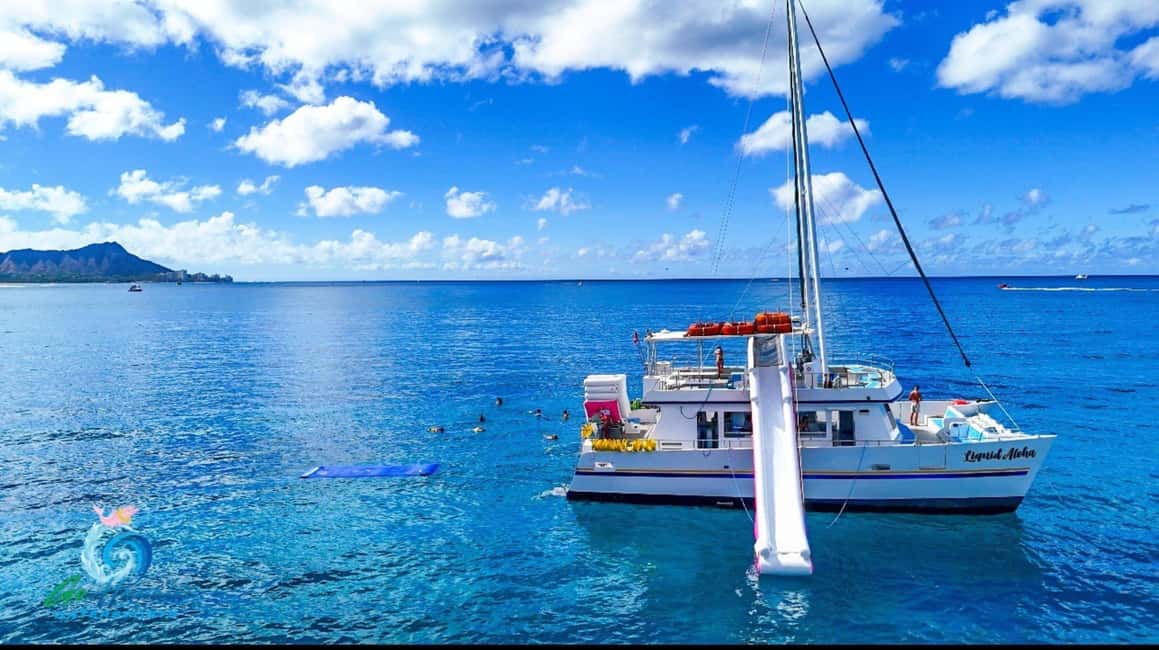 Waikiki Turtle Snorkel Adventure - A double-decker boat built for comfort (not just photos)